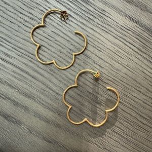 Julie Vos Gold Hoop Earrings